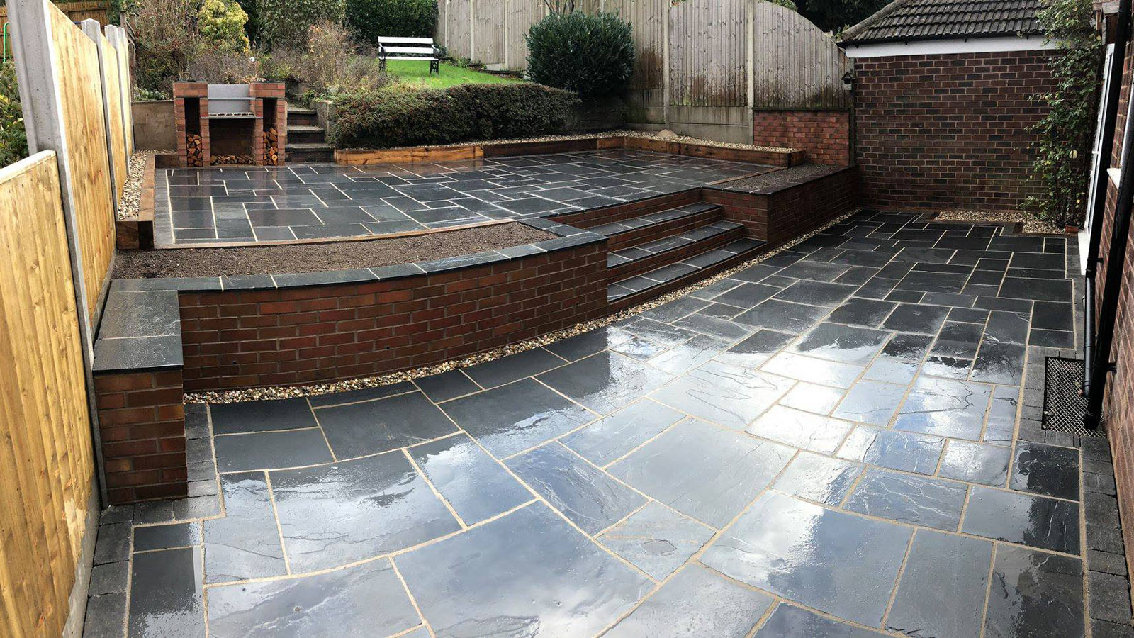 Slate Patio Halesowen Lambscapes